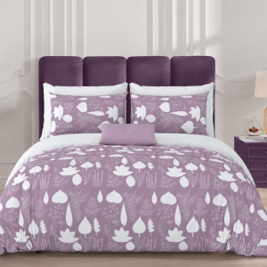 Premium 100% Cotton Super King Bedsheet Set (108" x 108") – Traditional Jaipuri Print with 2 Pillow Covers
