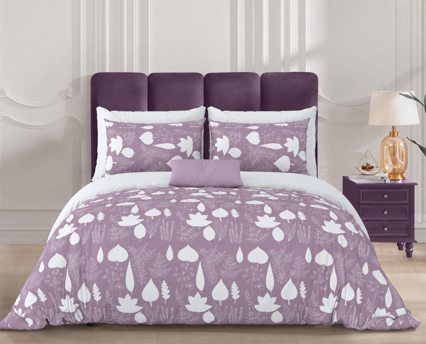 Premium 100% Cotton Super King Bedsheet Set (108" x 108") – Traditional Jaipuri Print with 2 Pillow Covers