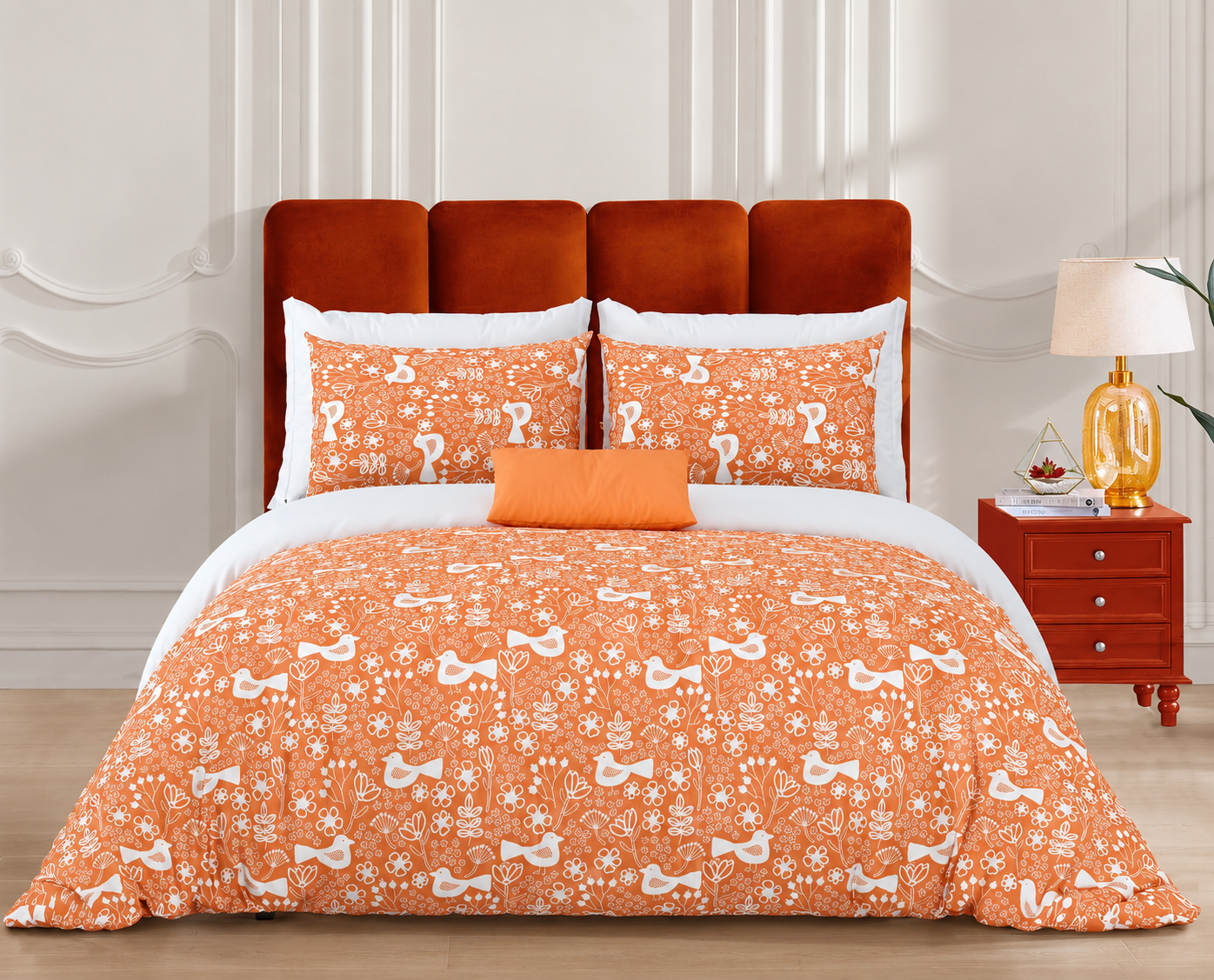 Premium 100% Cotton Super King Bedsheet Set (108" x 108") – Traditional Jaipuri Print with 2 Pillow Covers - Image 7
