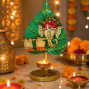 Handcrafted Ganesha Tea Light Candle Holder
