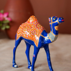 Handcrafted Meenakari Camel Figurine