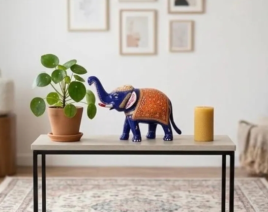 Premium Metal Meenakari Elephant Collection - Image 10