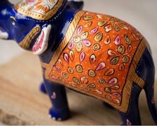 Premium Metal Meenakari Elephant Collection - Image 13
