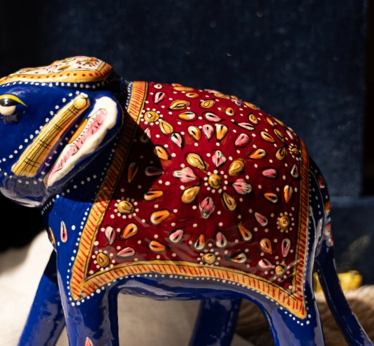 Premium Metal Meenakari Elephant Collection - Image 16